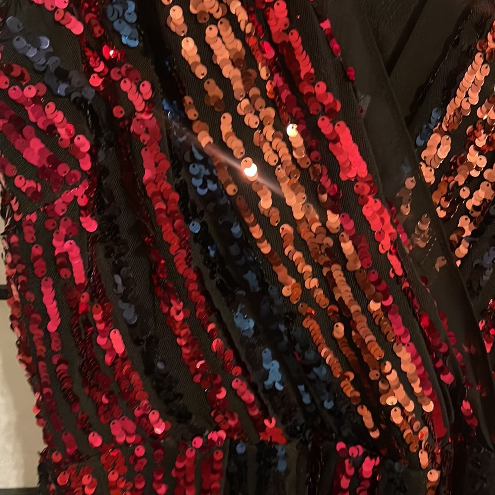 Julia Jordan | Multicolored Sequin Dress - Picture 5 of 5